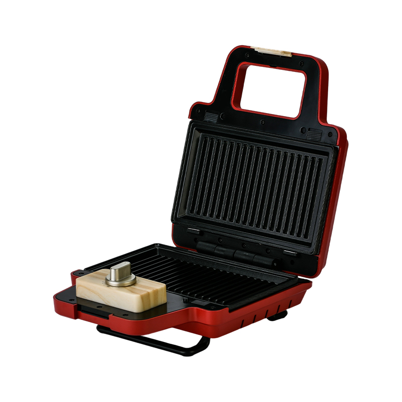 BJX-S008 800W 2 keping Plat Boleh Tanggal Pembuat Wafel Sandwic