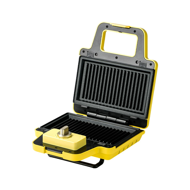 BJX-S008 800W 2 keping Plat Boleh Tanggal Pembuat Wafel Sandwic