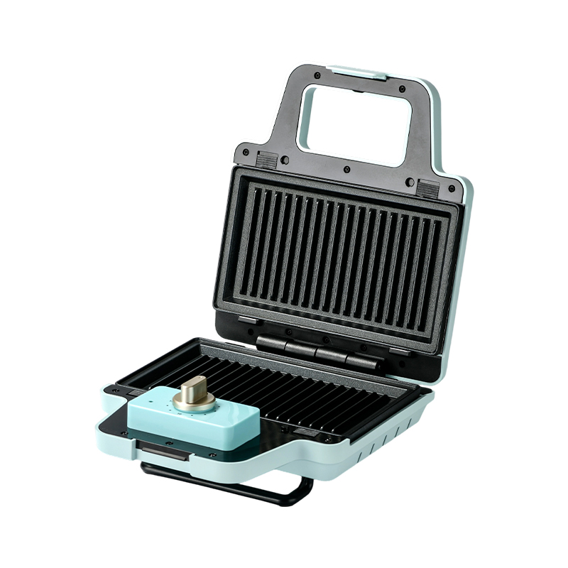 BJX-S008 800W 2 keping Plat Boleh Tanggal Pembuat Wafel Sandwic
