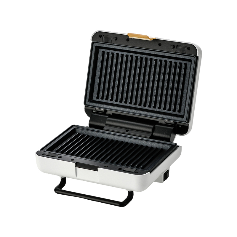 BJX-S025 2-Slice 180° Open Interchangeable Plate Sandwic & Grill Maker